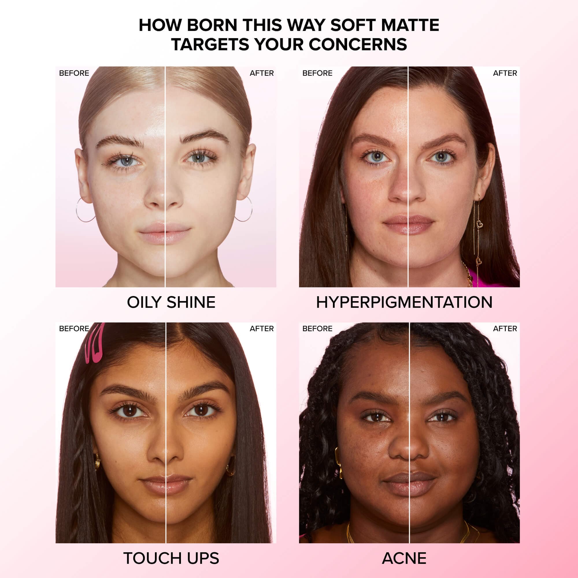 Born This Way Soft Matte Foundation, Swan, 30 ML