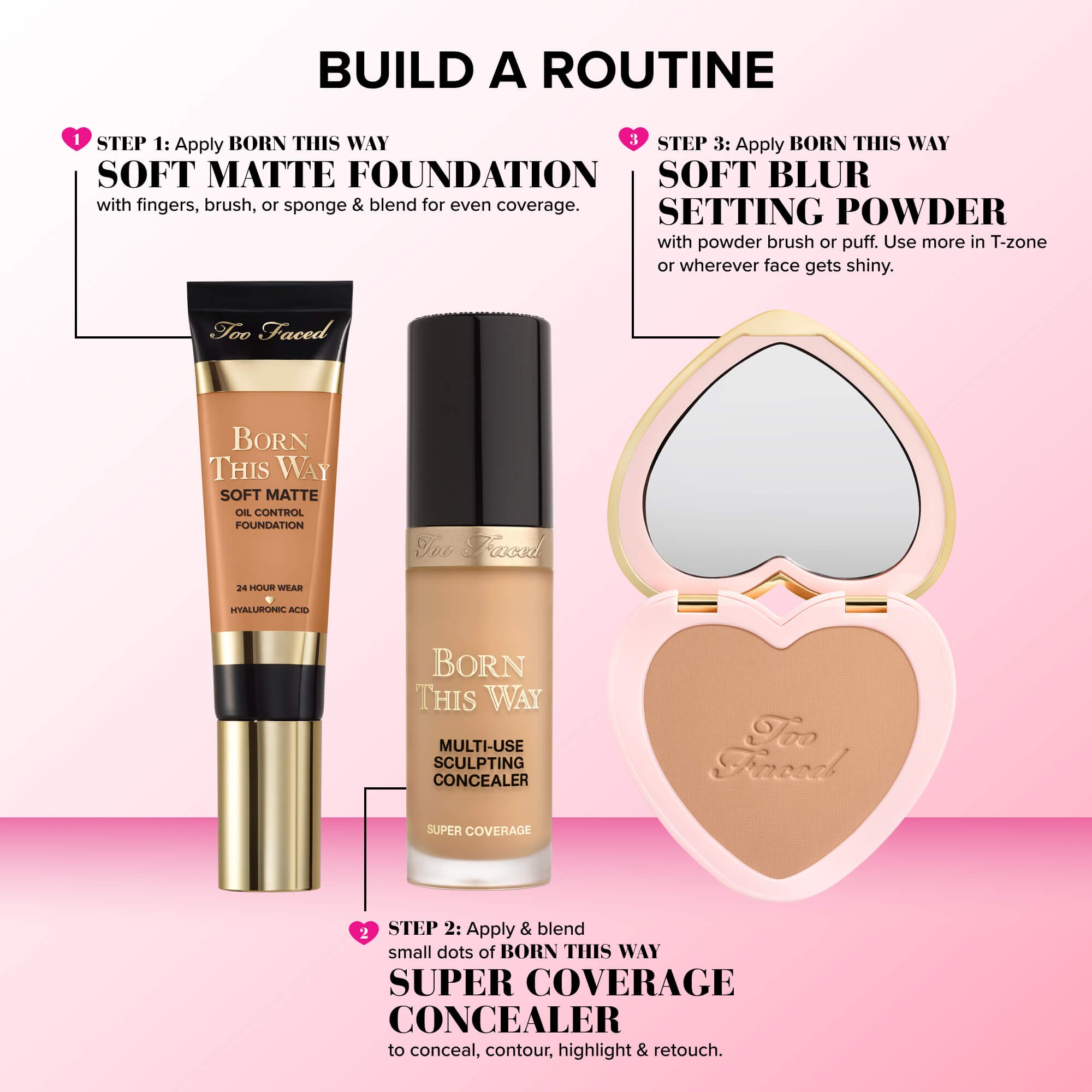 Born This Way Soft Matte Foundation, Swan, 30 ML